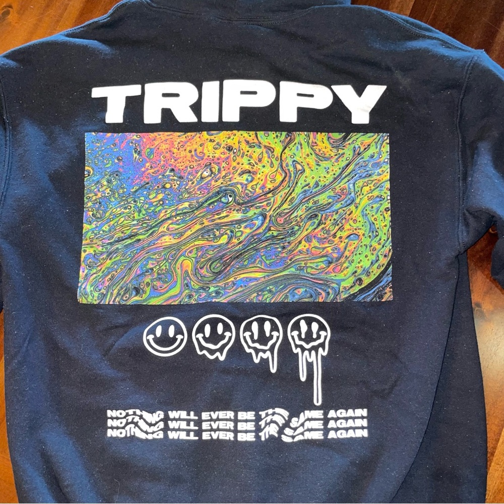 Poison Trippy Hoodie!! Psychedelic Sweatshirt! - Picture 9 of 14